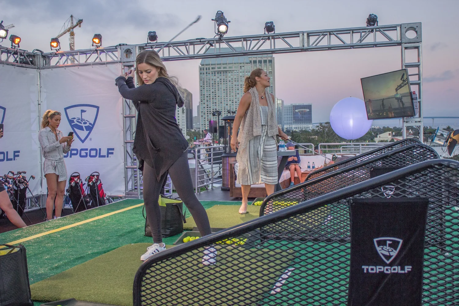 DJ Live at Topgolf event photograph 4