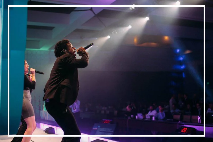 Corporate event experience.